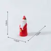 Figuras Miniatura Lindas de la Serie de Papá Noel para Micro Paisajes, Decoraciones DIY de Escena de Nieve, Accesorios para Colgar, Adornos Pequeños