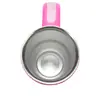 Taza de Coche Transfronteriza de 14oz Incrustada con Diamantes, Termo de Acero Inoxidable 304 con Asa, Taza de Hielo Portátil de Colores Tachonada con Pedrería, Personalizable
