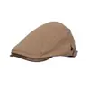 Boina artística retro japonesa de moda para mujer, gorra de pintor fina de color liso para verano, gorra de periódico elegante y única