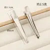 Pinza de Pato Accesorios para Joyería DIY Hecho a Mano Clip Metálico Afilado Accesorios para el Cabello Pinza Simple con Forma de Uno Venta Directa de Fábrica Mayorista