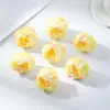 Flor Artificial de Peonía R 5cm para Boda, Decoración del Hogar Realista de Alta Gama, Arte Floral, Flor para Pasador DIY, Capullo de Flor Falso