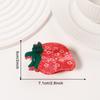 Golais Jewelry Pasador de Fruta Fresca Transfronterizo Clip de Tiburón Estilo Coreano Creativo Pasador para Recoger la Mitad del Cabello Joyería Versátil para Mujer