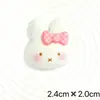 Nuevo Lindo Conejo Mimi Xiaofei Conejito Lindo Accesorios de Resina para DIY Pegamento de Crema Pequeño Pasador Funda para Teléfono Móvil