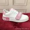 Tênis Casuais Esportivos D de Couro Genuíno de Alta Qualidade para Homens Tendência Sapatos Baixos de Couro para Homens Sapatos de Couro de Comércio Exterior Tendência Feminina