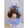 Diadema Original Hecha a Mano Orejas de Conejo Cabeza de Conejo Diadema Volante lolita Orejas de Animal Alice
