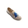 Sapatos de Pano de Pequim Antigos Personalizados para Nova Primavera e Outono, Sapatos de Lona Bordados com Sola Nacional, Modernos e Versáteis, Antiderrapantes, Sola Macia, Sapatos Confortáveis