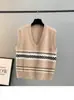 Chaleco de Punto Jacquard para Mujer, Ropa Exterior de Primavera y Otoño, Camisas para Vestir por Capas, Suéteres, Chalecos, Chalecos, Tops Interiores Estilo Preppy de Otoño e Invierno