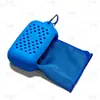 Toalla Deportiva, Toalla Fría para Fitness al Aire Libre, Toalla Refrigerante de Secado Rápido, Toalla Absorbente de Sudor de Seda Helada con Logo Impreso
