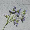 Flores de Dáfne artificiales, pequeñas decoraciones florales, plantas de junco, accesorios para plantas de interior, decoraciones de suelo para paisajismo, arreglos de boda