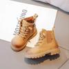 Botas Martin Infantis 2026 Primavera e Outono Novo Estilo Meninas Alta Aparência Roupa de Campo Meninas Viagem Estilo Britânico Botas Individuais