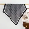 Bufanda Suave Transpirable a Rayas Estilo Coreano Moda Versátil Accesorio para Viajar en Tren Bufanda de Seda Shawl de Protección para el Cuello de Lujo Ligero Francés