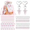 Pacote de Presentes para Festa com Chaveiros Temáticos de Amor Populares da Amazon para Comunhão, Batismo, Aniversário, Casamento e Presentes Comemorativos