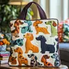 Bolso de Mano con Estampado de Moda Tendencia para Mujer 3D Transfronterizo Nuevo Producto Temu Amazon Bolso de Hombro Lona 300g