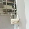Bolsa de Braço para Mulheres 2026 Nova Moda Verão Tendência Versátil Bolsa de Ombro para Trabalho e Deslocamento Bolsa Pequena Quadrada Transversal
