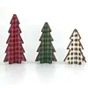 G Decorações de Natal Transfronteiriças Formato de Árvore de Natal Artesanato em Madeira Enfeites Presentes Personalizados de Feriado Não