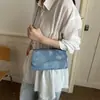 Bolso de hombro cruzado simple y versátil de moda vintage texturizado, muy elegante y atractivo, nuevo para el verano de 2026