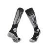 Calcetines de Esquí Profesionales para Adultos Engrosados para Tabla Única y Doble Calcetines de Tubo Largo Cálidos Deportivos Calcetines de Compresión a Prueba de Frío de Tubo Alto Ciclismo