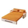 Sofá cama convertible, nuevo modelo 2026, sofá cama individual o doble plegable, apto para balcones y salas de estar, se transforma en una cama