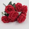 Simulação de comércio exterior buquê de rosas flores falsas decoração de casa fotografia adereços rosas 10 rosas vermelhas