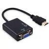Cable Adaptador de HDTV a VGA Convertidor de Video de Alta Definición de HDTV a VGA Soporta 1080P En Stock
