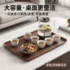 ¡Guau, charola rectangular de PP con diseño de ondas de agua, perfecta como mesa auxiliar para comer, una bandeja para servir para la sala de estar, una bandeja para frutas y postres para recibir invitados, o una bandeja para té y bocadillos para la mesa del comedor familiar