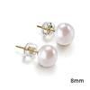 Pendientes de Perlas Imitación Clásicos de Moda Cao Shi Pendientes Comodín para el Día a Día Regalo de Primer Amor Joyería