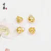 Estilo Chinês Cobre Dourado Micro-Incustado Diamante Borboleta/Leão Despertando/Sino Pequeno Pingente DIY Estilo Antigo Artesanal Joias Acessórios Pingente
