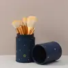 Set de 12 Brochas de Maquillaje Ermu Tongtao Personalizado Set Completo Portátil de Brochas con Cerdas Suaves para Rubor, Sombra de Ojos, Corrector y Contorno