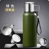 Tanque Interior de Acero Inoxidable 316, Termo Completamente de Acero para Hombres y Mujeres, Botella de Termo Portátil de Gran Capacidad para Montañismo al Aire Libre y Viajes
