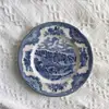 Decoração de Casa Estilo Americano Retrô Castelo Azul Misterioso Enfeites, Louças, Conjunto de Chá, Louças de Restaurante Ocidental, Cerâmica Criativa