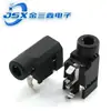 Socket de auriculares 3.5mm 3 pines socket de auriculares de audio PJ-314