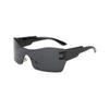 Nuevas gafas de ciclismo curvas Siaman sin montura, estilo cibernético, gafas de sol punk Spice.