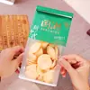 Saco de Embalagem para Assar Torradas Saco de Papel Kraft Autoadesivo Tendência Nacional Saco para Pão com Fechamento em Arame Selagem Oito Lados Bolo Transparente