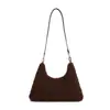 Bolsa de Felpa de Lana de Cordero de Gran Capacidad para Invierno para Mujer 2025 Bolso de Hombro Casual Ropa de Trabajo Casual Bolso Peludo Bolso Tote