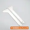Suporte de Coluna de Escada, Suporte de Cantoneira AA, Suporte de Tubo Quadrado, Suporte Esquerdo e Direito de Aço Inoxidável, Suporte Central de Aço, Suporte Reto, Viga Cruzada Preta e Branca, Braço de Suporte de Tubo Plano
