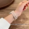 Hebilla Magnética Cintura Delgada Correa Tejida de Nylon Compatible con Apple Watch 9 10 11 iWatch Ultra Pulsera