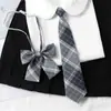 Ropa, Camisa y Corbata, No Hay Necesidad de Abrochar para Personas Perezosas [qingye] Estilo JK Japonés Estilo Estilo Estilo Preppy Corbata de Estudiante para Parejas Femeninas