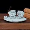 Escritorio de estilo chino, Buda Wei del Norte, estatua de Buda, micropaisaje de Buda, pecera, paisajismo, rocalla, adornos de escritorio, té, mascota, fragancia, decoración de camino
