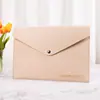 Bolsa de Documentos de Fieltro Carpeta de Archivos Tamaño A4 A5 Bolsa de Papelería Almacenamiento de Datos Bolsa de Archivo Comercial Venta al por Mayor Gran Capacidad