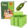Saco de Lixo Totalmente Degradável para Animais de Estimação Transfronteiriço Saco para Fezes de Cachorro de Amido de Milho Saco para Fezes de Cachorro Saco de Lixo Pla Dropshipping