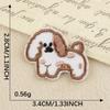 Bordado de computadora original logo tamaño pequeño autoadhesivo dibujos animados animal lindo casa bordado parche de pegar tela decorativa de pegar