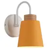Lámpara de Pared Moderna Minimalista para Mesita de Noche de Dormitorio Nórdico, Sala de Estar, Pasillo Interior, Estudio, Vestíbulo, Puerta de Entrada, Lámpara de Pared Curva