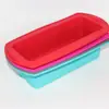 Molde de Silicone para Bolo DIY Retangular com Duas Orelhas Molde para Pão de Forma Venda Quente Transfronteiriça