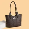 Bolsa Grande para o Trabalho 2026 Novo Modelo Vintage de Grande Capacidade com Alça de Ombro para Mulheres Sensação de Alto Padrão Bolsa Tote Tendência