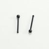 Tachinhas de Nariz Transparentes Invisíveis Coreanas e Japonesas, Tachinhas Reta em L para Sobrancelha, Tachinhas de Piercing para Estudantes, Tachinhas Mini de Barra Flexível para Lábio