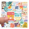 50 Calcomanías de graffiti con citas inspiradoras coloridas sobre sobriedad para fundas de teléfono, tabletas, botellas de agua, cuadernos, calcomanías impermeables