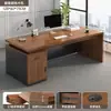 Escritorio de oficina, escritorio ejecutivo, juego de escritorio y silla de oficina, estación de trabajo para personal, escritorio ejecutivo individual, escritorio para computadora, escritorio para jefe