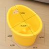 Cubo para Baño de Bebé 0-6 Años Cubo para Baño Infantil Cubo de Baño Cubo para Baño Sentado Bañera de Plástico Engrosada Bañera