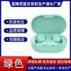 Audífonos Bluetooth inalámbricos A6S E6S calientes transfronterizos mini invisibles binaurales intraauriculares macaron para música