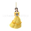 Adornos de niña princesa para árbol de Navidad transfronterizos, acrílico plano, suministros para fiesta de Navidad, colgante de decoración para el hogar